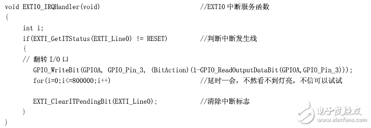 stm32定時(shí)器中斷程序