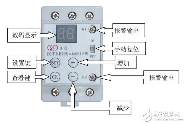 基于DS系列電動機(jī)保護(hù)器的功能及結(jié)構(gòu)