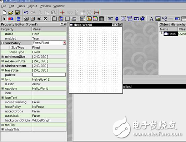 Qt圖形編程基礎(chǔ)之使用Qt編寫“Hello，World”程序?qū)嶒?yàn)