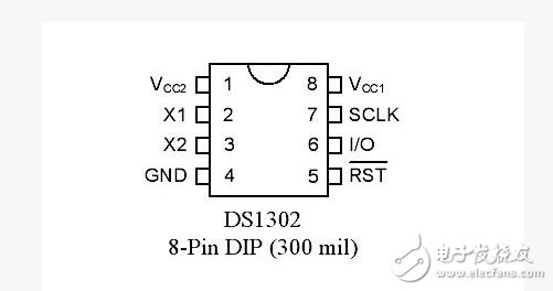 ds1302封裝圖，ds1302封裝信息詳解