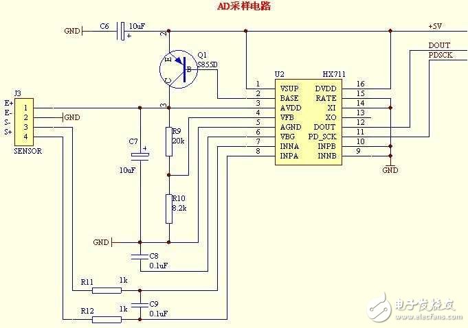 基于hx711的51單片機電子秤設計