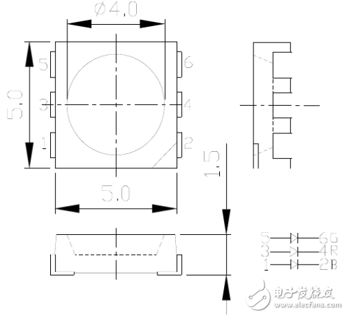 5050rgb燈珠參數_5050rgb燈珠規格書