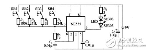 pt2262應用電路圖