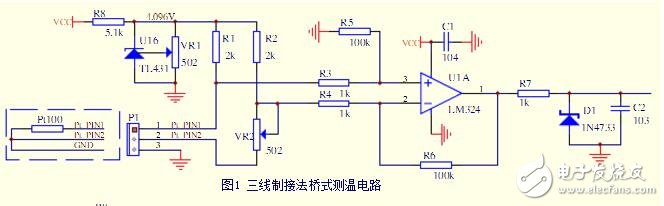 PT100溫度傳感器測(cè)溫電路，熱電阻Pt100測(cè)溫電路調(diào)試體會(huì)