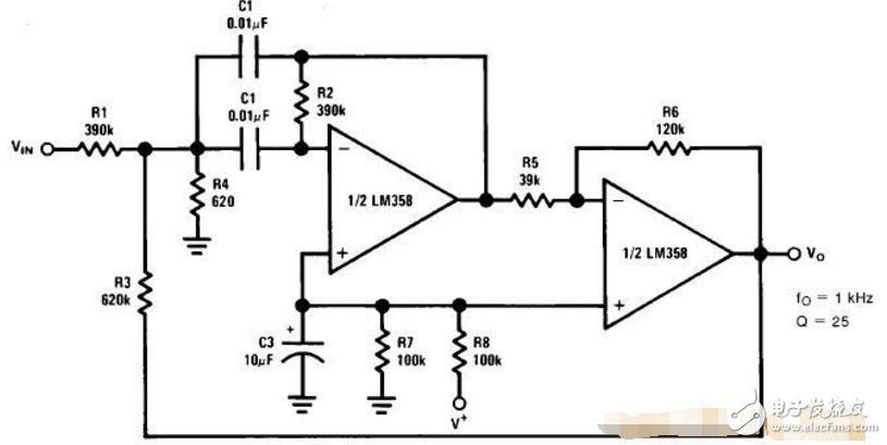 lm358簡單應用電路圖