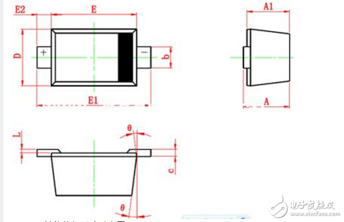 貼片1n4148正負極的判斷_1n4148貼片封裝尺寸