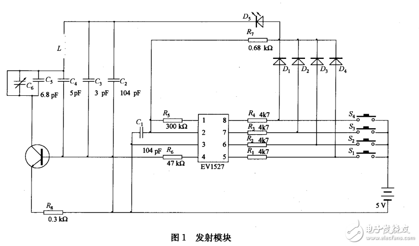 EV1527編碼芯片的應用及其解碼方法