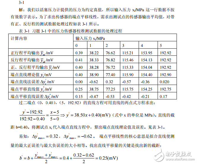 傳感器與電測技術第3章習題與思考題參考答案