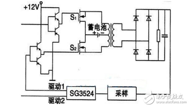 sg3524控制的恒流源電路圖