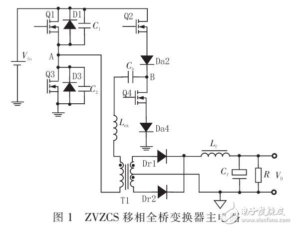 基于ZVZCS移相全橋變換器建模分析