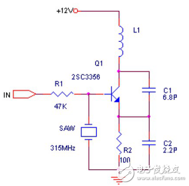 遙控紅外線超再生接收電路的設計與實現(xiàn)