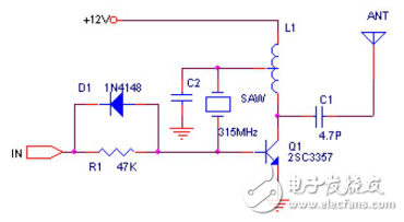 遙控紅外線超再生接收電路的設計與實現(xiàn)