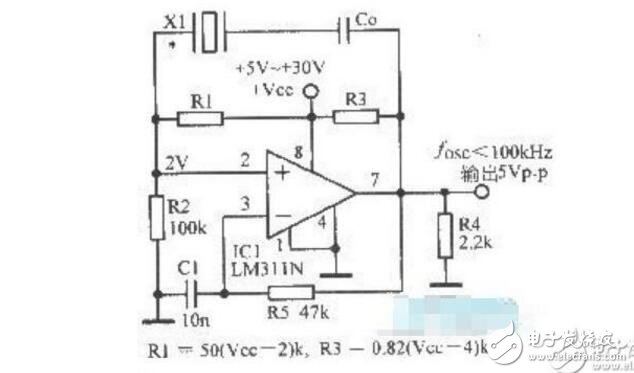 lm311比較器電路圖大全（晶體振蕩器/窗口比較器/繼電器電路詳解）