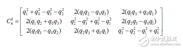 MPU6050的四元數解算姿態方法