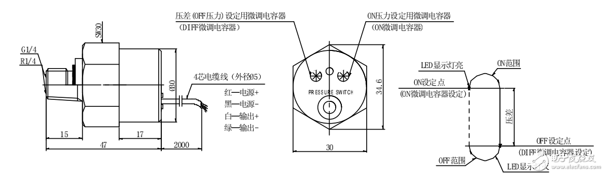 MPM589型電子式壓力開關