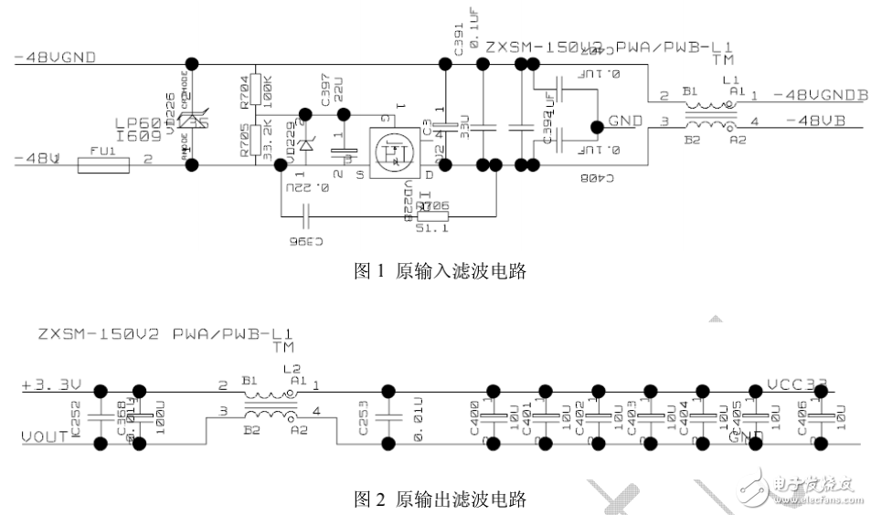 傳輸光板電源EMC濾波改進研究