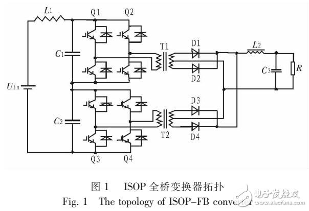 輸入串聯輸出并聯全橋變換器強制負載法均壓策略