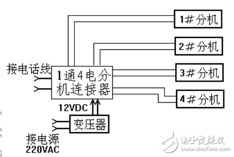 并聯式電話分機轉換器的設計