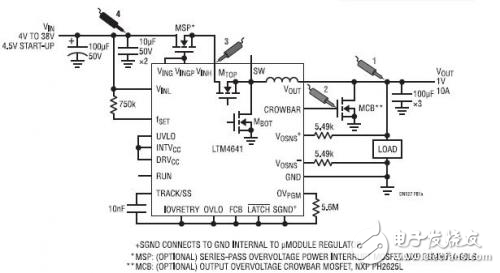 10A μModule降壓型穩(wěn)壓器解析