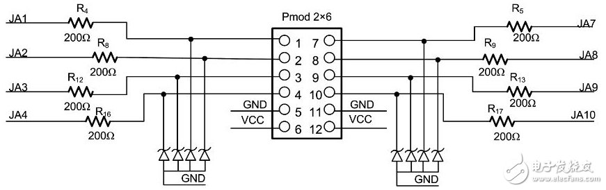 圖２ Ｐｍｏｄ接口電路