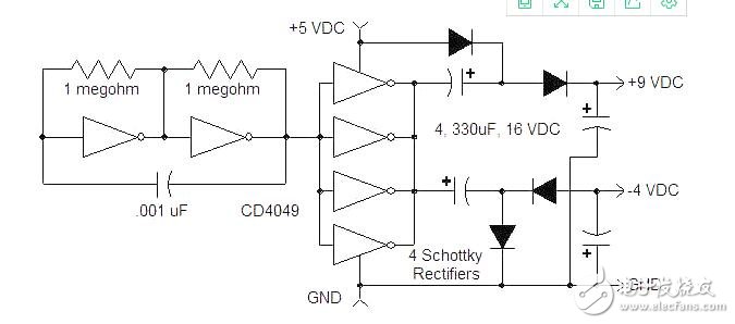 cd4049應(yīng)用電路