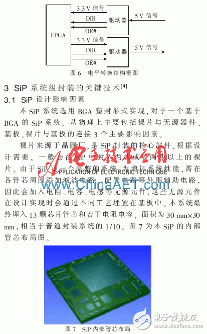 基于ARM和FPGA的SiP系統級封裝設計
