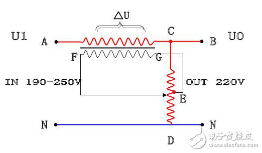 穩壓器電路圖解析