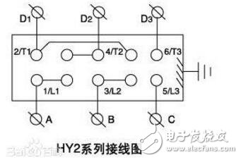 380v倒順開關接線圖分析