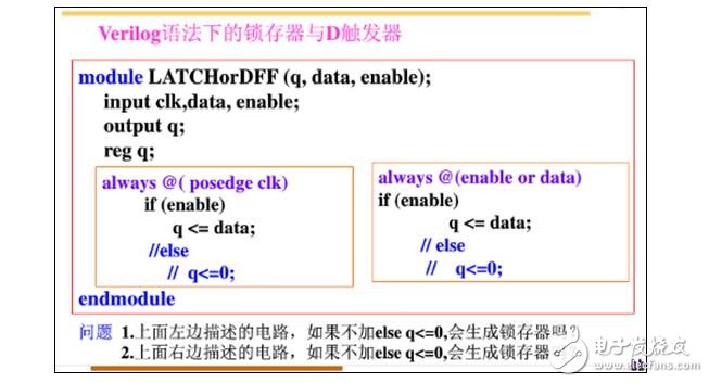 數(shù)字電路中如何避免產(chǎn)生不必要的鎖存器方法解析