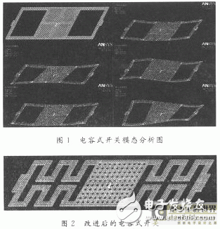 低壓驅動RF MEMS開關設計與模擬--用于MEMS開關缺陷的改進