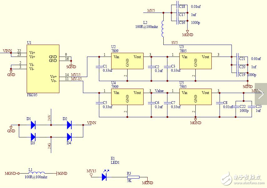 k型熱電偶測(cè)溫電路圖解析