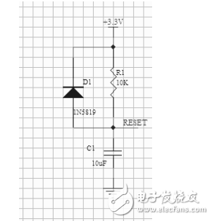 RC復位電路復位時間的計算