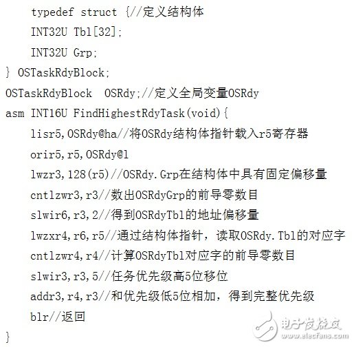  uCOS-II優先級任務調度在PowerPC上的移植和優化