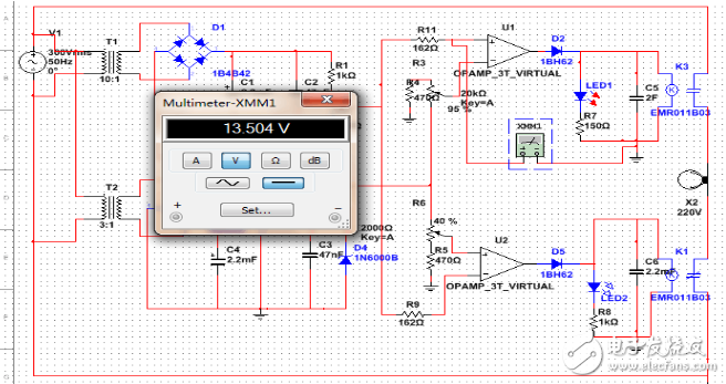 LM358欠壓和過流保護電路設計與實現