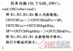  嵌入式操作系統任務切換方法對比分析