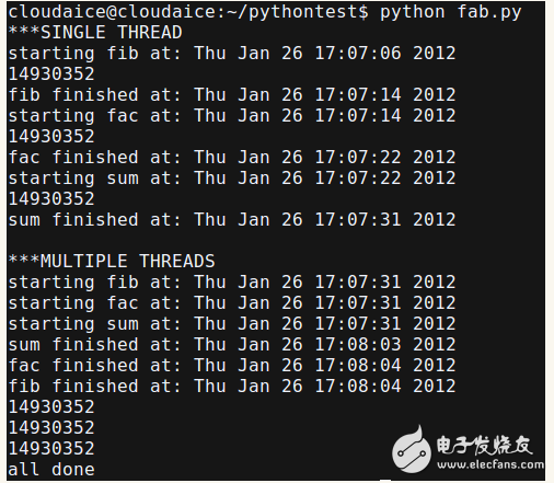 關于python不能真正多線程問題解析