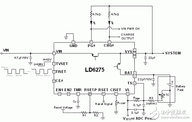 LD6275應(yīng)用電路圖