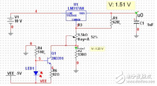 用LM317制作簡單可調穩壓器