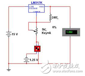 用LM317制作簡單可調穩壓器