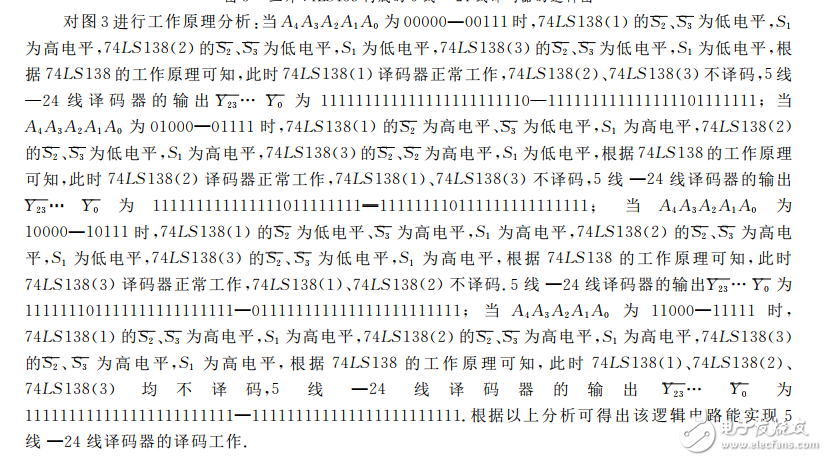 74ls138譯碼器的級聯電路分析