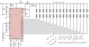 圖1 38W LED驅動器