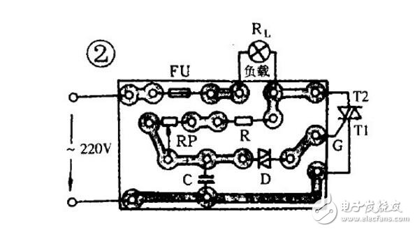 簡易可控硅調(diào)壓調(diào)溫電路（可控硅特性,工作原理,作用與檢測）