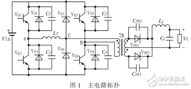 移相控制的全橋PWM變換器介紹及DC-DC變換器的設(shè)計