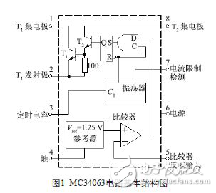 MC34063電路簡介及DC/DC轉換控制電路測試方法分享