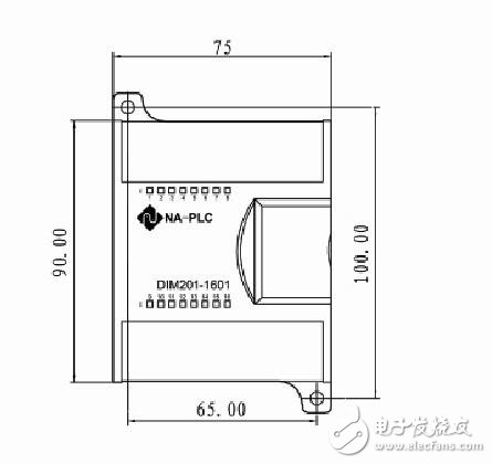 NA200系列PLC接線原理圖