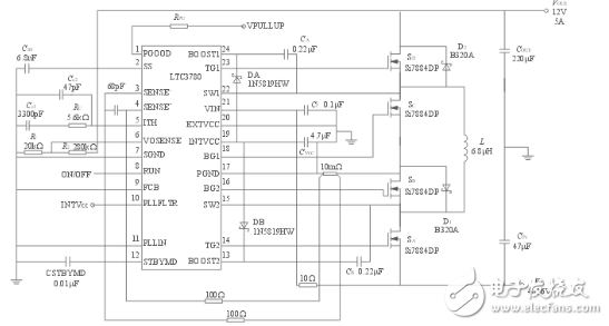 ltc3780中文資料詳細_工作原理_管腳圖及典型應用電路