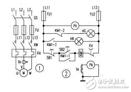 接觸器結構說明：由電磁系統、觸頭系統、滅弧裝置、復位彈簧等幾部分構成。