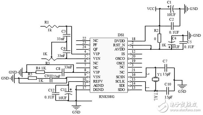 基于RN8208G芯片的電動車智能計費充電器設計