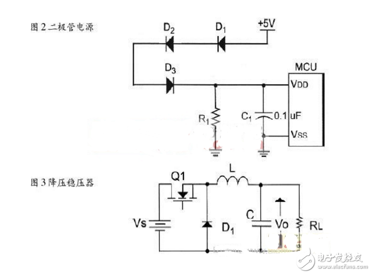 三端穩壓器和穩壓二極管的區別_5v轉3.3v電路設計