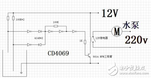 cd4069電路圖_cd4069典型應(yīng)用電路